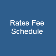 Rates Fee Schedule